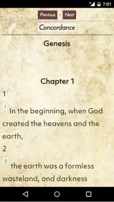 N.A.Bible android App screenshot 1